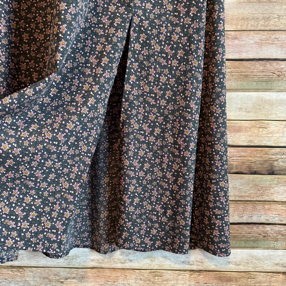 Nautral Life Women's Floral Print Boho Peasant Cottagecore Juliette Maxi Dress M - Picture 5 of 10